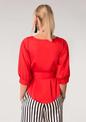 Puff Sleeve Blouse Designs For Women